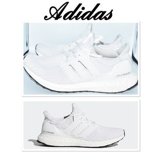Adidas Ultra Boost 4.0 White Running Sneakers (8)